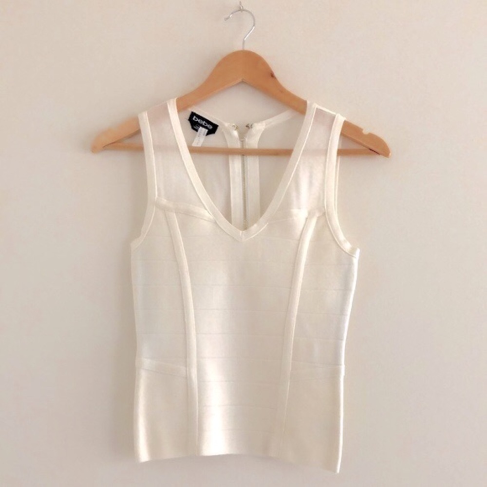 Bebe bodycon top